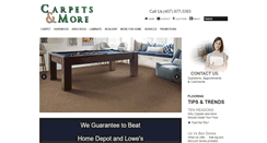 Desktop Screenshot of carpetsandmoreoviedo.com